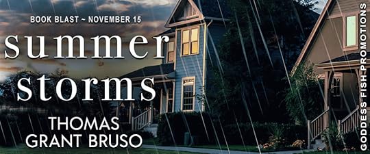 Goddess Fish book tour banner for Summer Storms