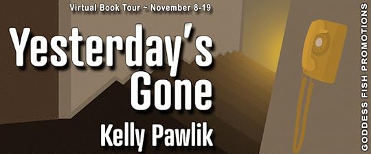 Goddess Fish book tour banner for Yesterday's Gone