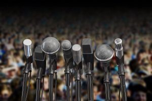 how to overcome the fear of public speaking - view from stage