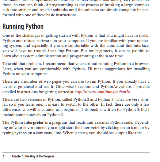 Python Programming by O'Reilly