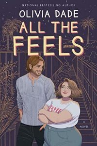 Illustrated cover, in the backround is a line drawing of the Saroyan Steps in California, in the foreground is a handsome white man with light brown hair, long and shaggy, and a scruffy beard, in a slate grey henley and dark jeans. He has one hand in his back pocket and the other is gesturing, low at his hip. Next to him stands a fat white woman with chin length hair, wearing a tee which had 