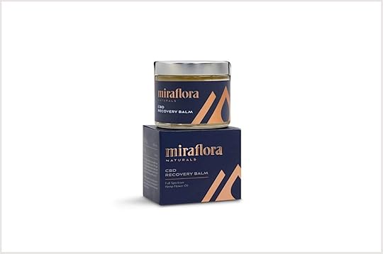 Miraflora CBD Recovery Balm a must for road trips