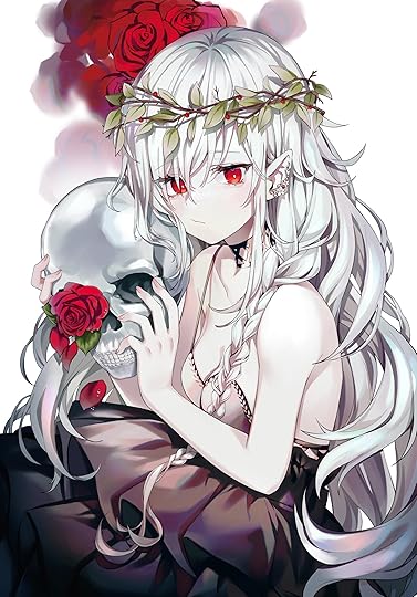 Original work by Bizette : r/whitehairredeyes