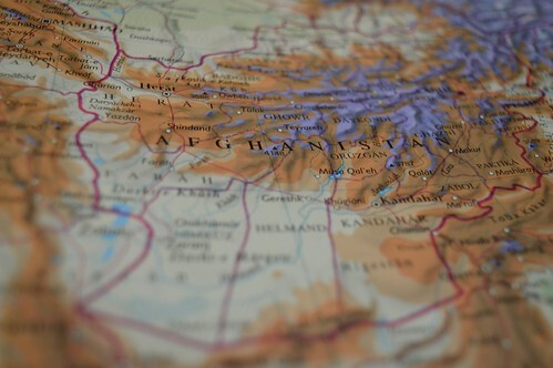 Map of Afghanistan. From Afghanistan Spotlight: The Importance of International Cooperation for Afghan Women and Girls 