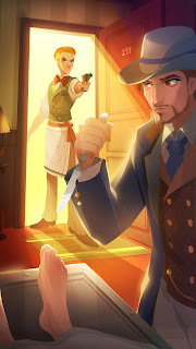 Joshua saves Edith from Holmes