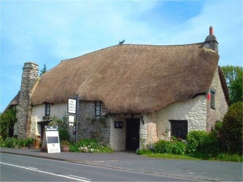 Old Mother Hubbard's Cottage in Yealmpton, Devon