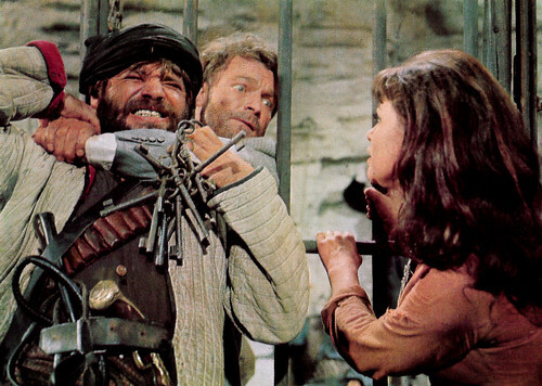 Pierre Fromont and Marie Versini in Der Schut (1964)