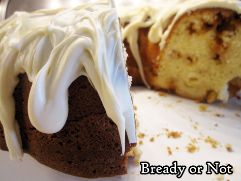 Bready or Not: White Chocolate Peppermint Bundt Cake