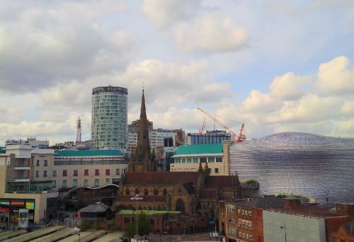 photo of Birmingham Skyline with Bull Ring