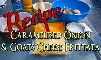 Caramelised Onion and Goats Cheese Frittata