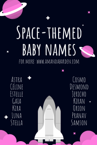 Space-Themed Baby Names