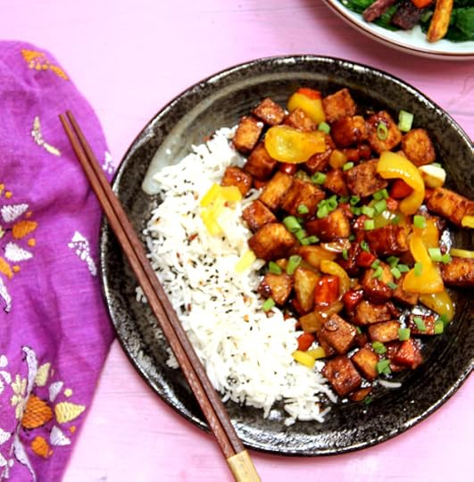 Crispy Citrus Stir Fry Tofu