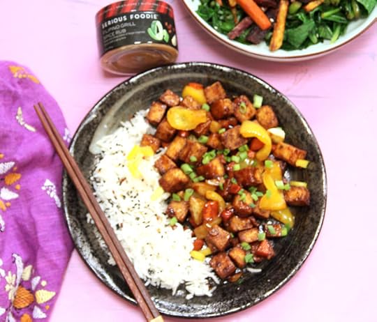 Crispy Citrus Stir Fry Tofu