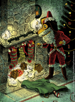 AdamMacCauleyMrDogAtYuletideMantel