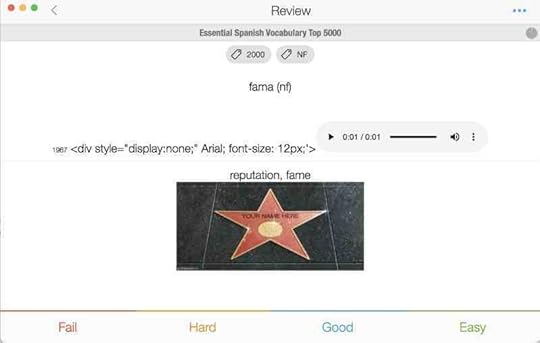 Reviewing Anki Cards