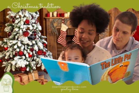 read The Little Pot by Dawn Stephens together at Christmas