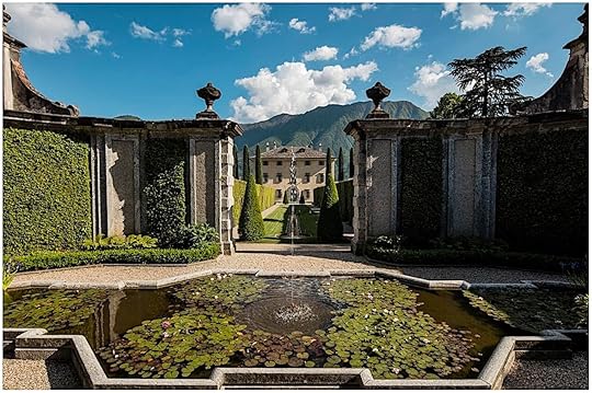Gardens of House of Gucci Airbnb