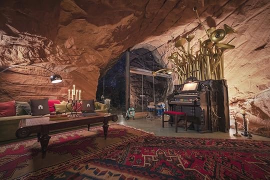 Grinch's cave living room