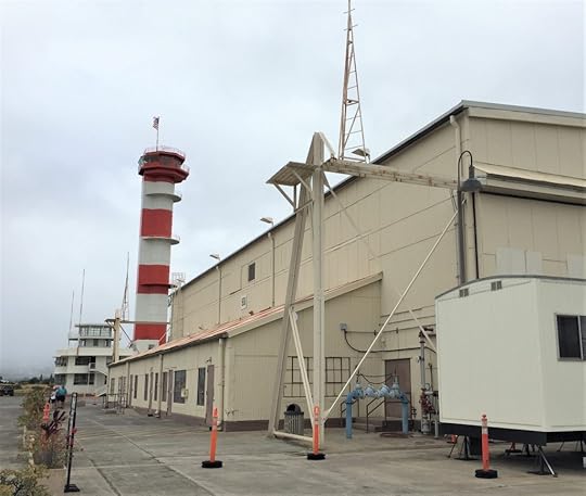 Pacific Aviation Museum, Hangar 37 and control tower, Ford Island, Pearl Harbor (Photo: Sarah Sundin, 7 Nov 2016)