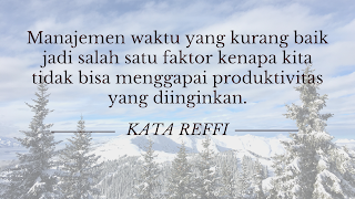 tips hidup produktif