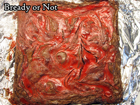 Bready or Not: Peppermint Cheesecake Swirl Brownies 