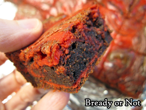 Bready or Not: Peppermint Cheesecake Swirl Brownies 