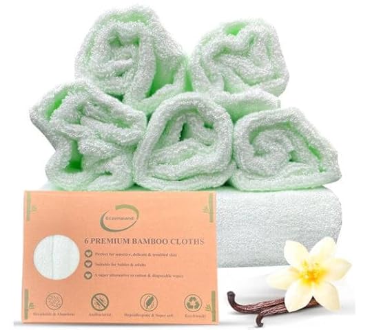 Eczema land bamboo face cloths