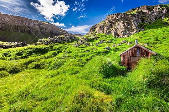Small Mountain Shack In Iceland Stock Photo, Picture And Royalty Free Image. Image 45462924.