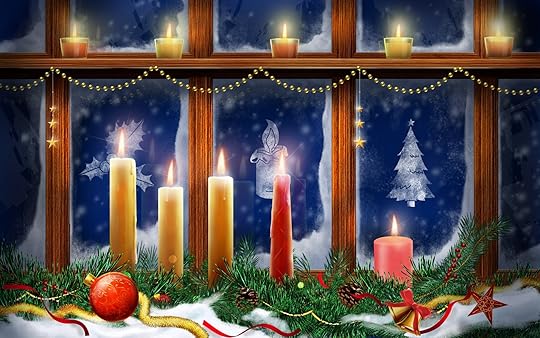 christmas_lighting_candles 1680x1050