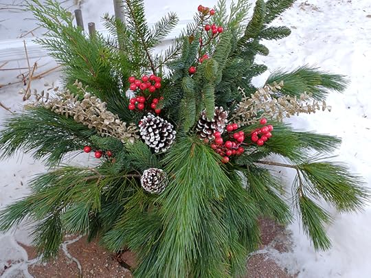 Outdoor Christmas Arrangement