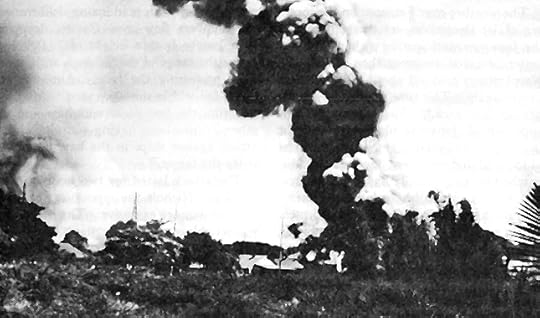 Japanese air attack on Nichols Field on Luzon, 10 December 1941 (US Army Center for Military History)