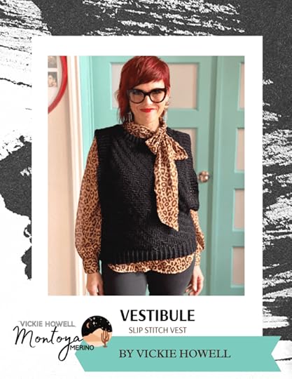 Vestibule Knit Vest Kit by Vickie Howell