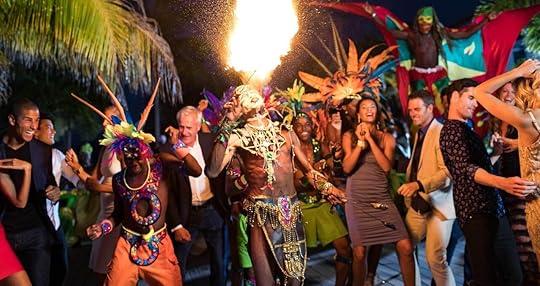grenada, fire-dancers