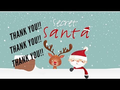 thank you secret santa