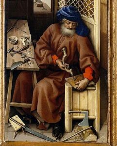 Joseph as a carpenter 