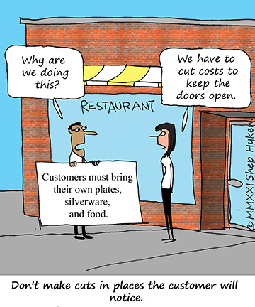 Cutting costs