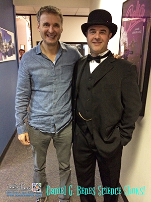 Daniel with Phil Rosenthal.