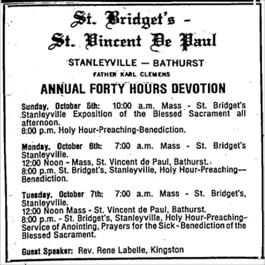 October 1 1980 Annual 40 Hours of Devotion