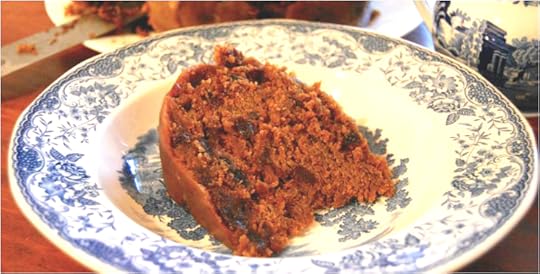 clootie dumpling on plate