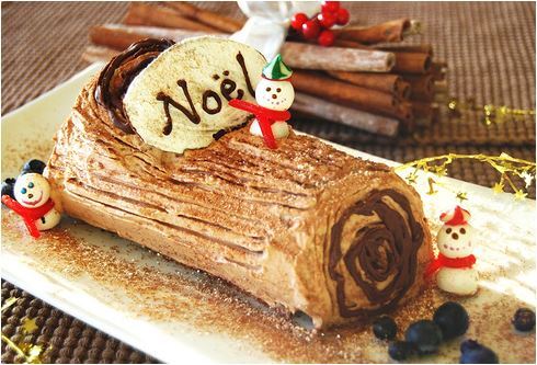 France yule log