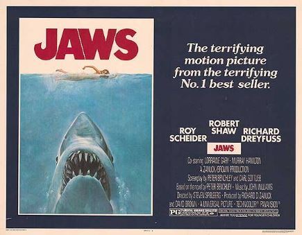 Jaws movie poster