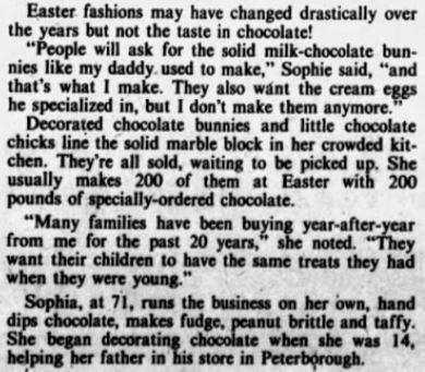 Haggis easter candy