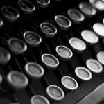 typewriter keys