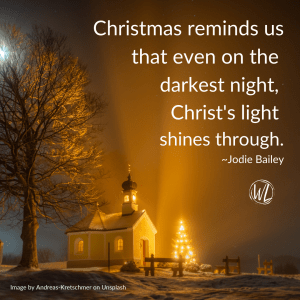 Christ's light graphic
