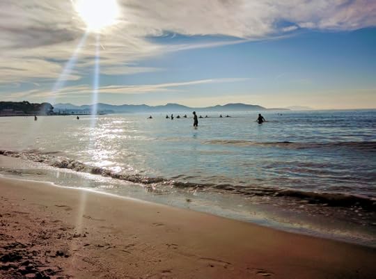 Mediterranean sea in la ciotat south of france