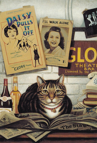 Beerbohm the Theatre Cat