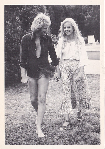Johnny Hallyday and Sylvie Vartan
