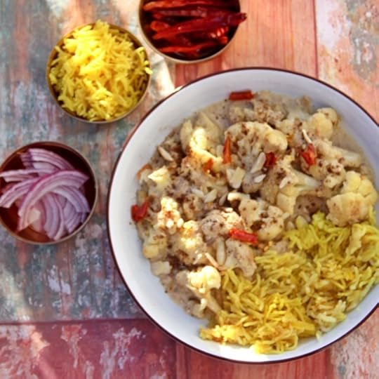 Cauliflower Rezala