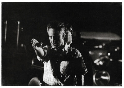 Elia Kazan on the set of Splendor in the Grass (1960)
