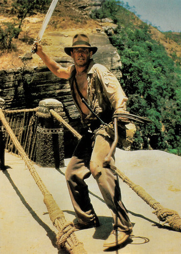 Harrison Ford in Indiana Jones and the Temple of Doom (1984)